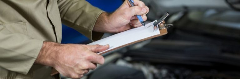 GD Ingenieurbüro dokumentiert den Reparaturnachweis eines Fahrzeugs für eine Reparaturbestätigung
